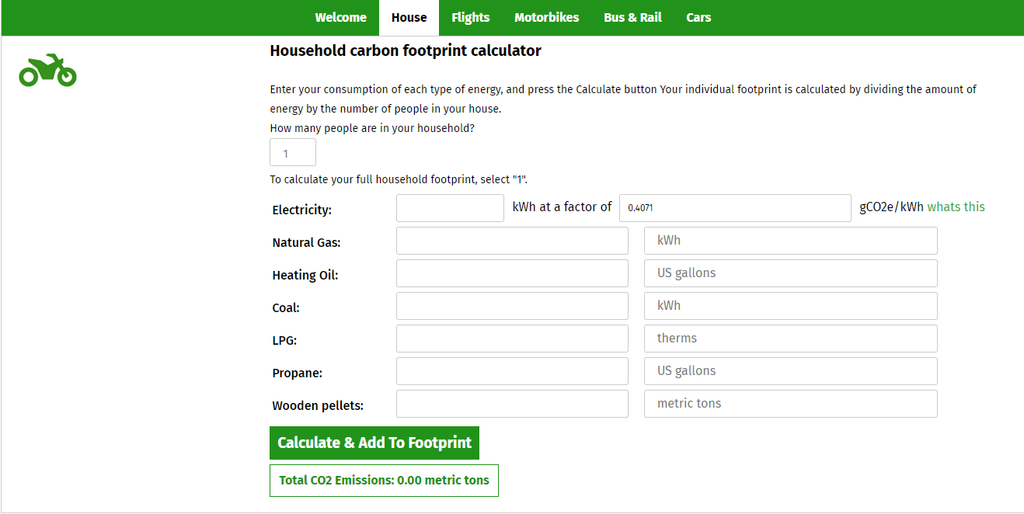 Understanding and Calculating Your Home Carbon Footprint in Indiana